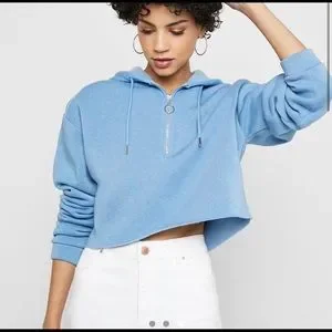 Cropped sweatshirt topshop shop